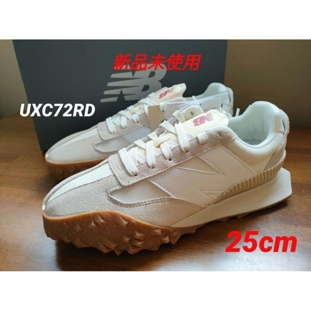 ⑤希少❤【新品未使用】ニューバランス UXC72RD 25cm WHITE-