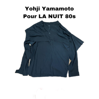 ヨウジヤマモト(Yohji Yamamoto)のYohji Yamamoto Pour LA NUIT 80s 変形シャツ(シャツ/ブラウス(長袖/七分))
