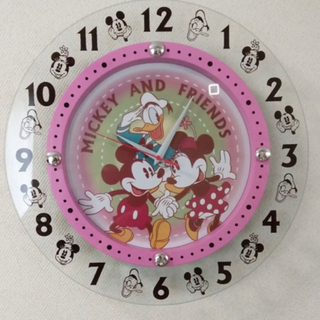 ディズニー(Disney)のディズニー　掛け時計【新品】(掛時計/柱時計)