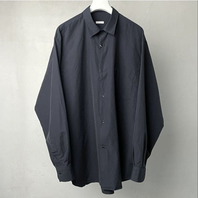 COMOLI 23SS コモリシャツ ネイビー 2