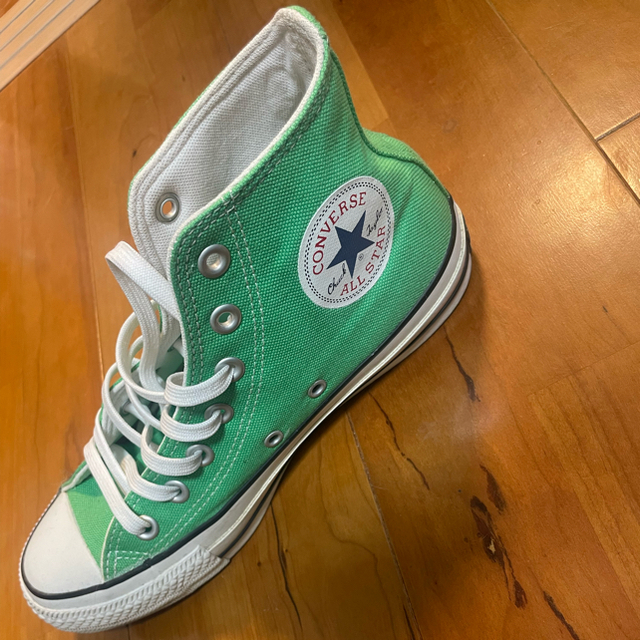 CONVERSE(コンバース)のコンバース　緑 メンズの靴/シューズ(スニーカー)の商品写真