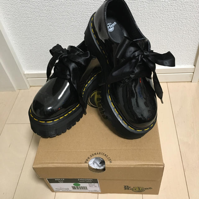 Dr.Martens - Dr. Martens HOLLY エナメル リボン厚底 Oxfordの通販 by 