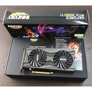 INNOD3D GeForce RTX 3060 Ti TWIN X2 OC(PCパーツ)