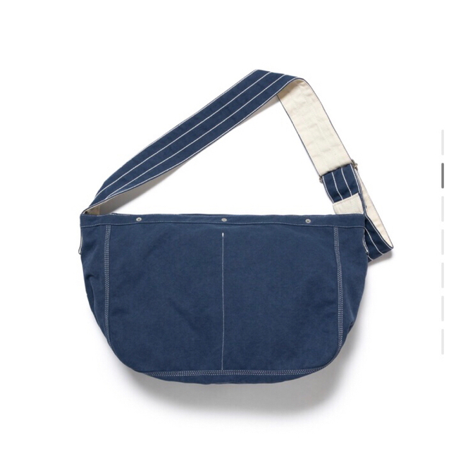 HUMAN MADE(ヒューマンメイド)の完売品 HUMAN MADE MAIL BAG NAVY オマケ付き！ バッグ メンズのバッグ(ショルダーバッグ)の商品写真