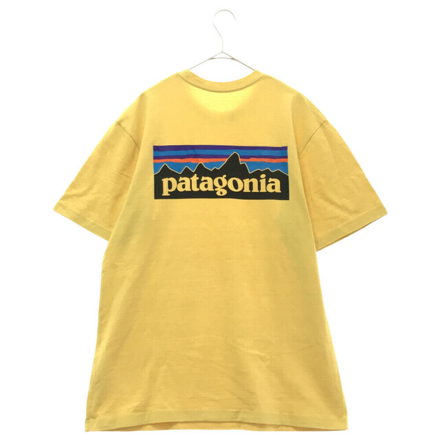 patagonia(パタゴニア)のPATAGONIA パタゴニア P-6 Logo Responsibili-Tee レスポンシビリティーTシャツ イエロー 39174SP19 メンズのトップス(Tシャツ/カットソー(半袖/袖なし))の商品写真