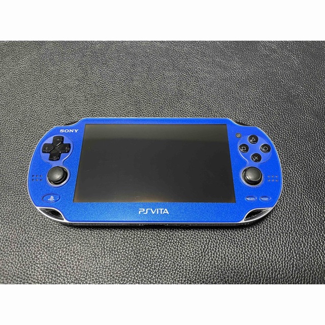 ps vita サファイアブルー 商品の状態 在庫一掃大特価 エンタメ/ホビー