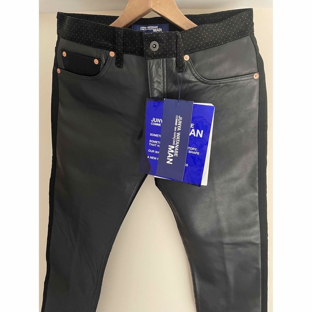 JUNYA WATANABE MAN - 定価60500円☆ジュンヤワタナベマン21AWレザー