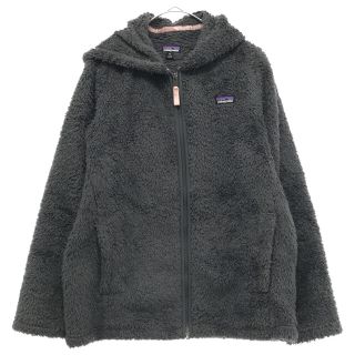 パタゴニア(patagonia)のPATAGONIA パタゴニア ロス・ガトス・フーディ ボアフリースパーカー グレー キッズ/レディース 65485FA21(その他)