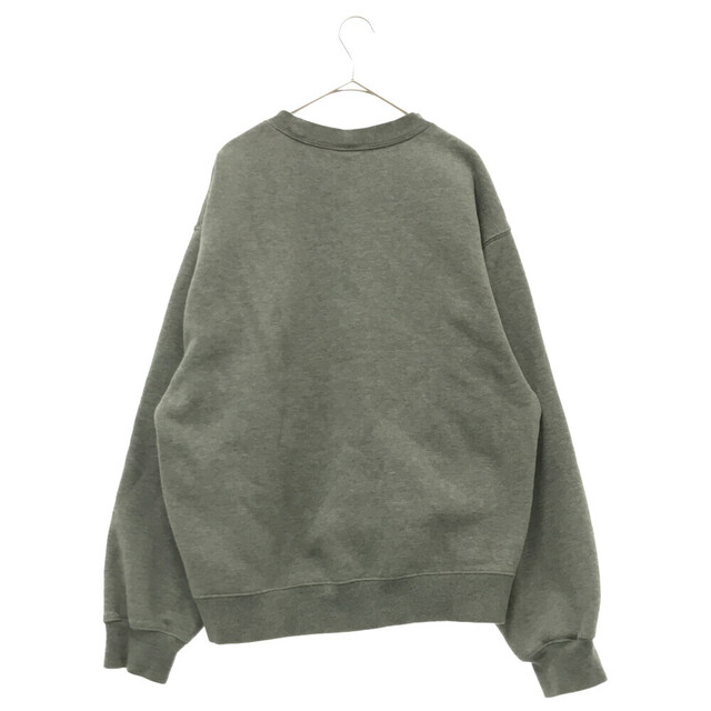 NIKE ナイキ 20SS ×STUSSY NRG BR CREW FLEECE GRAY CT4311-063 ×ステューシー フリーストレーナー スウェットトレーナー グレー