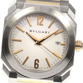 ブルガリ(BVLGARI)の★箱付き【BVLGARI】ブルガリ オクト ソロテンポ デイト BGO38S 自動巻き メンズ_740832【ev10】(腕時計(アナログ))