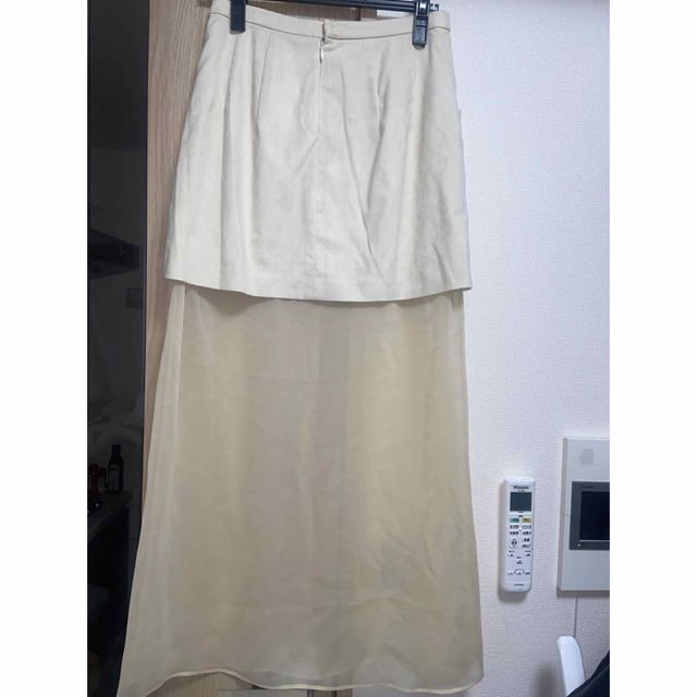 ZOE 2face long skirt