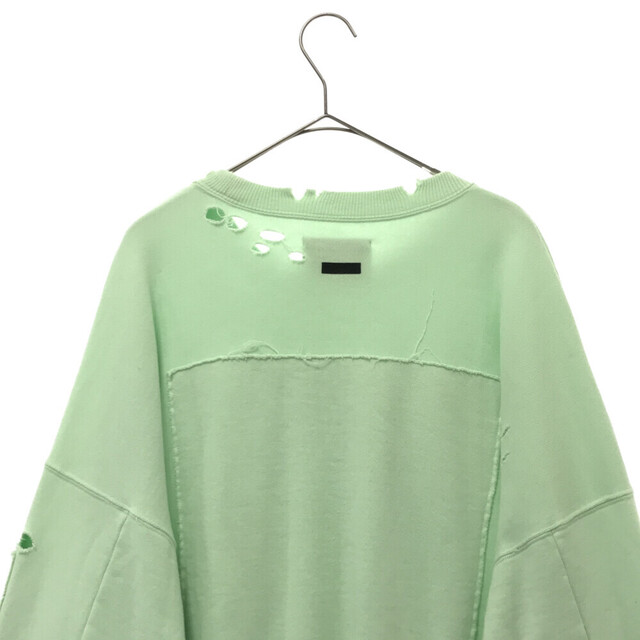 Stein シュタイン 21SS OVERSIZED DAMAGED KNIT LS ダメージ加工