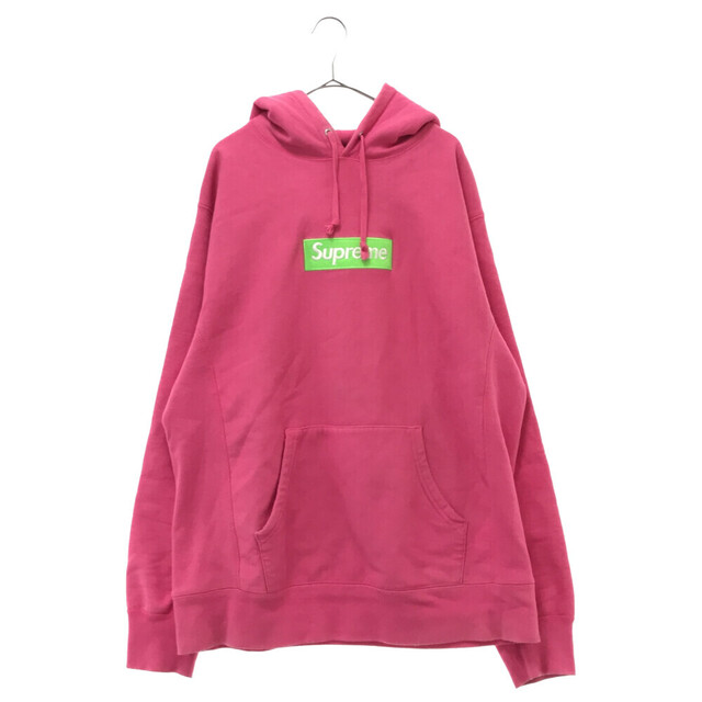 17AW Supreme Box Logo Hooded パーカーL