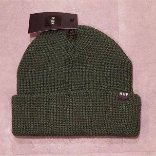 ハフ(HUF)のHUF ハフ usual ビーニー ニットキャップ ユージュアル  グリーン(ニット帽/ビーニー)