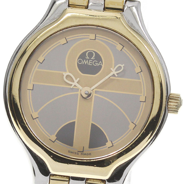 数量限定価格!! デビル 【OMEGA】オメガ - OMEGA YGベゼル レディース_