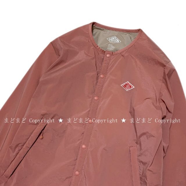 DANTON - ダントン ナイロンストレッチタフタ ノーカラー