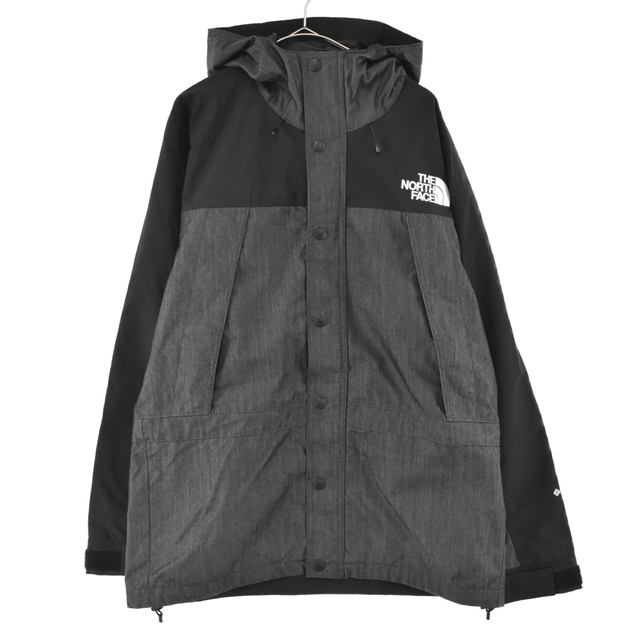 THE NORTH FACE ザノースフェイス Mountain Light Denim Jacket マウンテンライトジャケット デニム生地 マウンテンパーカー ブラック NP12032