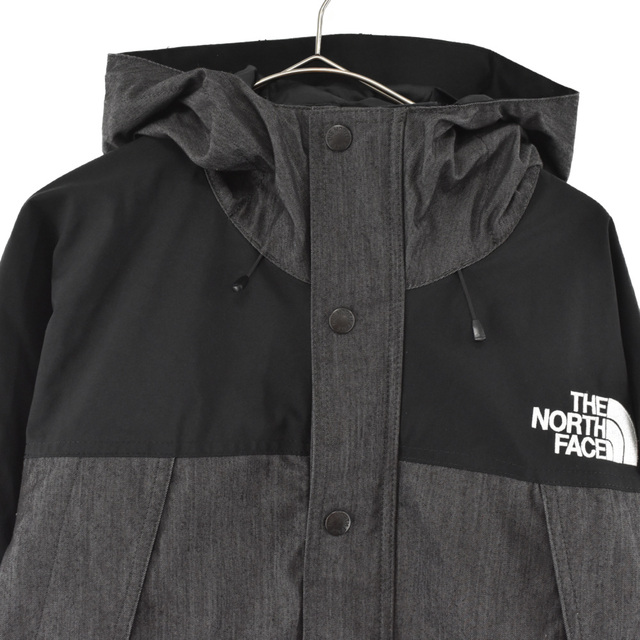 THE NORTH FACE ザノースフェイス Mountain Light Denim Jacket マウンテンライトジャケット デニム生地 マウンテンパーカー ブラック NP12032 2