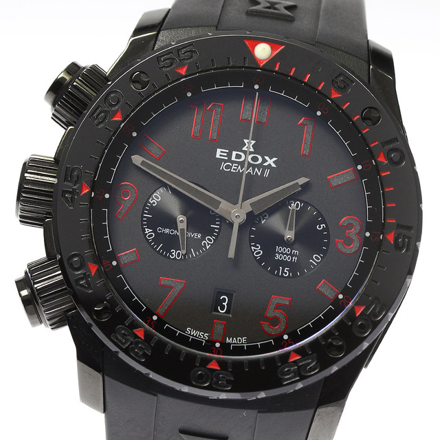 偉大な - EDOX ☆箱・保証書付き【EDOX】エドックス メンズ_741033