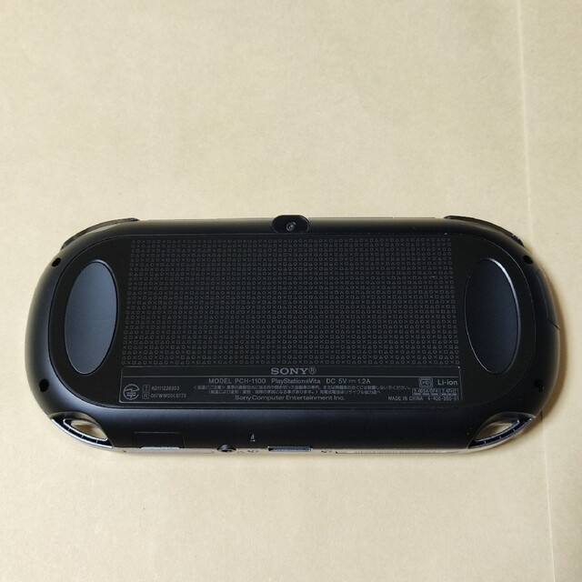 PS Vita 本体 3G/Wi-Fi クリスタル・ブラック PCH-1100 4