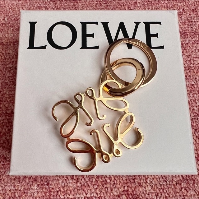 emiさま専用】正規品ロエベLOEWEアナグラムキーリング