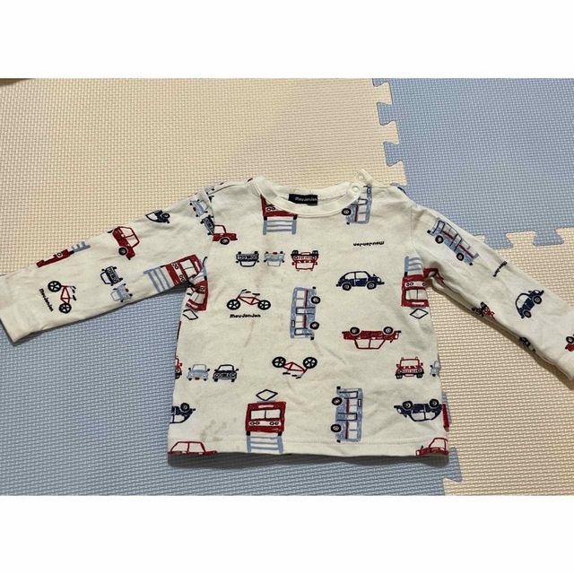 mou jon jon(ムージョンジョン)のムージョンジョン　ロングTシャツ キッズ/ベビー/マタニティのキッズ服男の子用(90cm~)(Tシャツ/カットソー)の商品写真