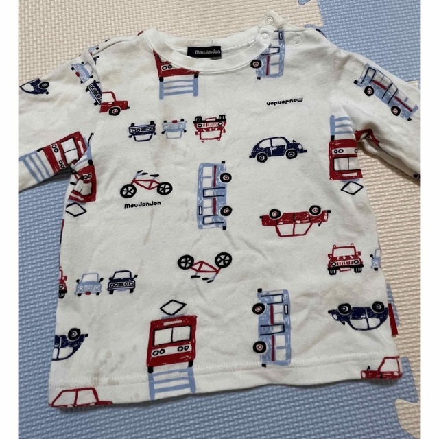 mou jon jon(ムージョンジョン)のムージョンジョン　ロングTシャツ キッズ/ベビー/マタニティのキッズ服男の子用(90cm~)(Tシャツ/カットソー)の商品写真