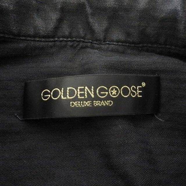 GOLDEN GOOSE(ゴールデングース)のゴールデングース チェック シャツ 長袖 ボタンダウン M グリーン  レディースのトップス(シャツ/ブラウス(長袖/七分))の商品写真