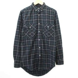 ゴールデングース(GOLDEN GOOSE)のゴールデングース チェック シャツ 長袖 ボタンダウン M グリーン (シャツ/ブラウス(長袖/七分))