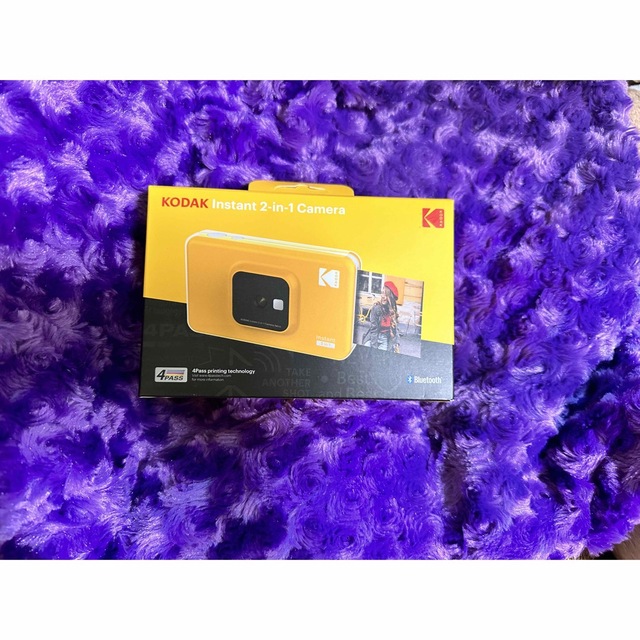 WxHxDKODAK Instant 2-in-1 Camera イエロー