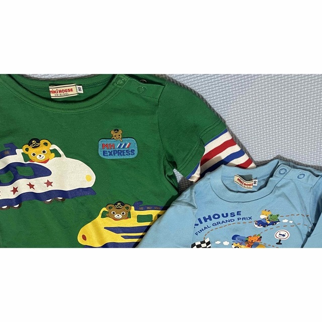 ミキハウス⭐️ロングTシャツ2枚セット