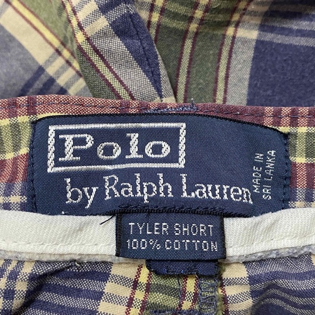 Ralph Lauren(ラルフローレン)のRalph Lauren ラルフローレン ハーフパンツ チェック柄 コットン メンズのパンツ(ショートパンツ)の商品写真