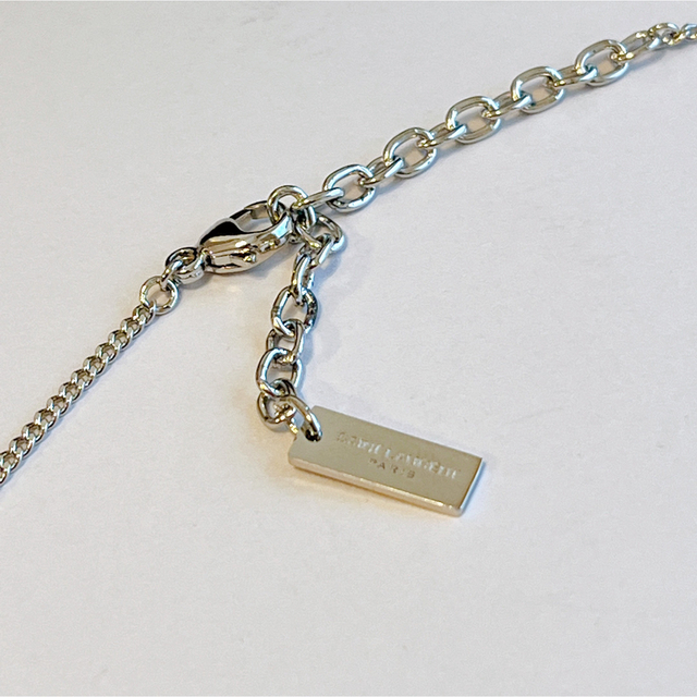 人気 サンローラン YSL モノグラム ツイスト ペンダント ネックレス 人気 サンローラン YSL モノグラム ツイスト ペンダント ネックレス