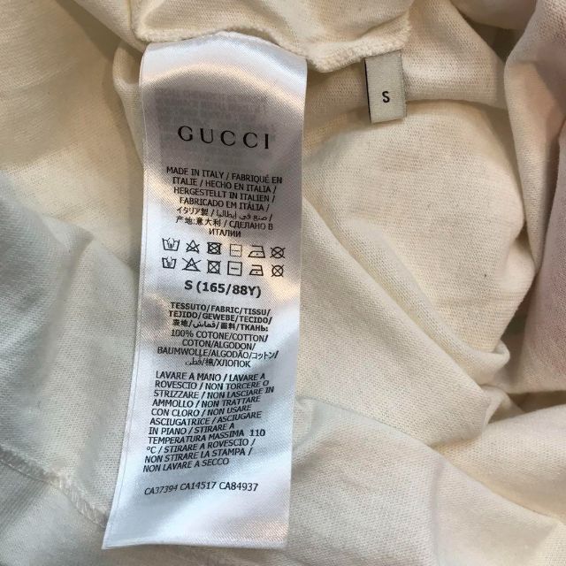 Gucci(グッチ)の★美品★GUCCI　beverly hills　Tシャツ　チェリー　21SS レディースのトップス(Tシャツ(半袖/袖なし))の商品写真