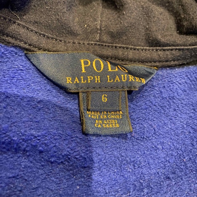 POLO RALPH LAUREN(ポロラルフローレン)のpolo Ralph Lauren キッズ　上着　パーカー キッズ/ベビー/マタニティのキッズ服男の子用(90cm~)(ジャケット/上着)の商品写真