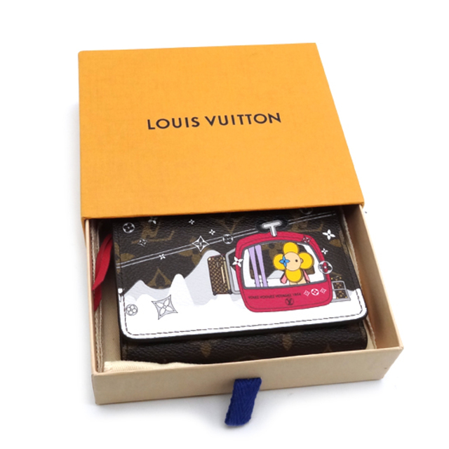 LOUIS VUITTON(ルイヴィトン)のルイ ヴィトン ヴィヴィエンヌ ポルトフォイユ ヴィクトリーヌ モノグラム M68492 三つ折り財布 レディースのファッション小物(財布)の商品写真