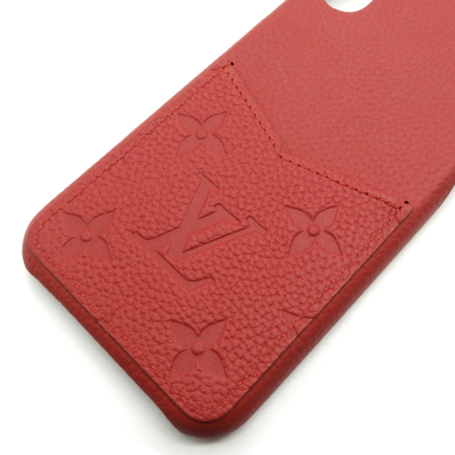 ルイ ヴィトン バンパー X / XS アンプラント スカーレット 赤 M69025 iPhone ケース