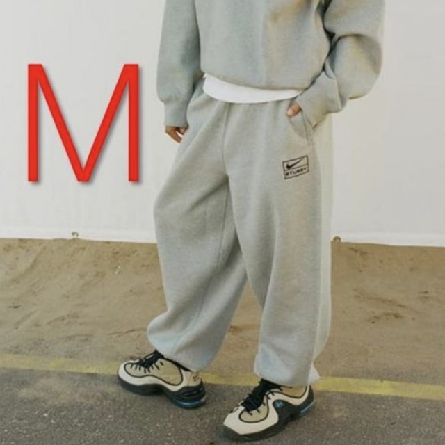 Stussy x Nike Fleece Pants "Grey"Mサイズ