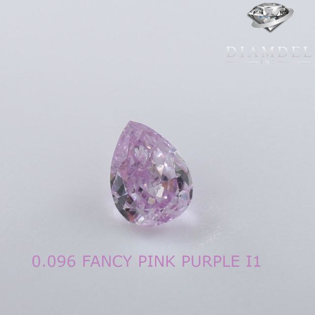 パープルダイヤモンドルース/ F.L.P.PURPLE/ 0.156 ct.