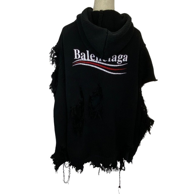 BALENCIAGA バレンシアガ  FW22 パーカー ブラック