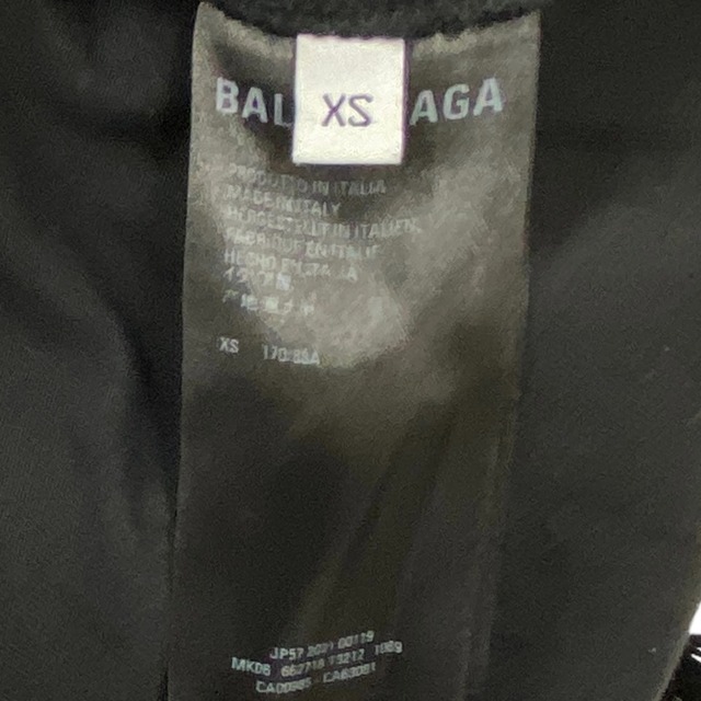 BALENCIAGA バレンシアガ  FW22 パーカー ブラック