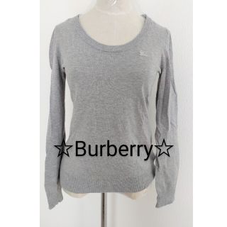 バーバリーブルーレーベル(BURBERRY BLUE LABEL)の美品★BURBERRY BLUE LABEL★カットソー(カットソー(長袖/七分))