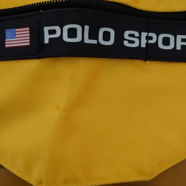 POLO RALPH LAUREN(ポロラルフローレン)のポロスポーツ ウエストバッグポーチセット イエローPolo SPORT レディースのバッグ(ボディバッグ/ウエストポーチ)の商品写真