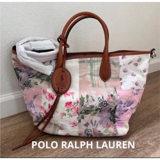 POLO ラルフローレン　トートバッグ　花柄　米国購入　新品