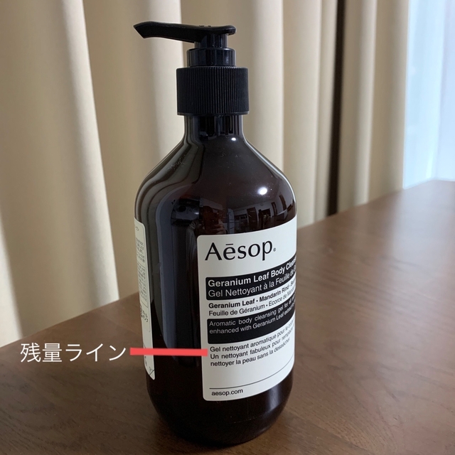 新品 2本 Aesop イソップ ゼラニウム リーフ ボディクレンザー