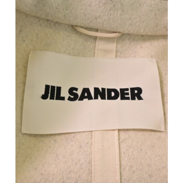 Jil Sander(ジルサンダー)のJIL SANDER ジルサンダー ステンカラーコート 40(M位) ベージュ 【古着】【中古】 レディースのジャケット/アウター(その他)の商品写真