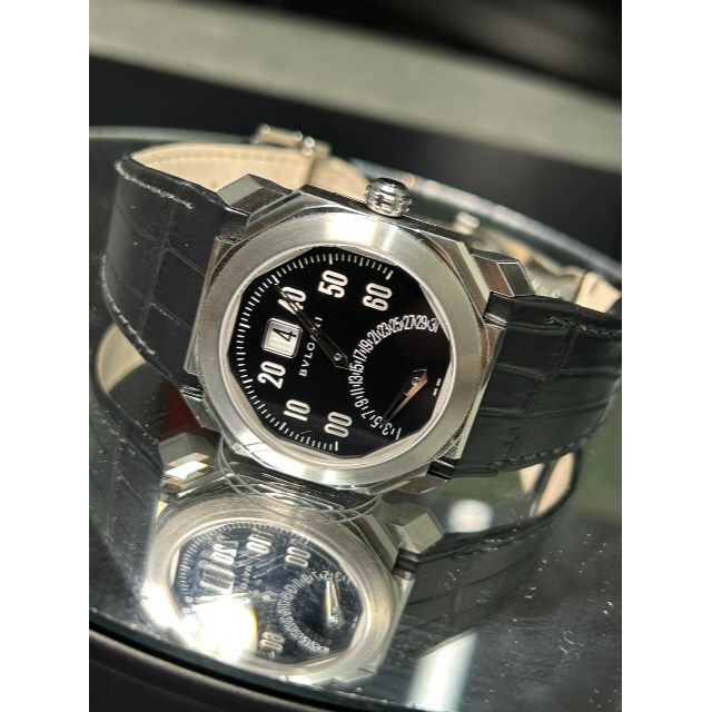 おトク】 BVLGARI - ブルガリオクトバイレトロ【2018年2月印】【中古品