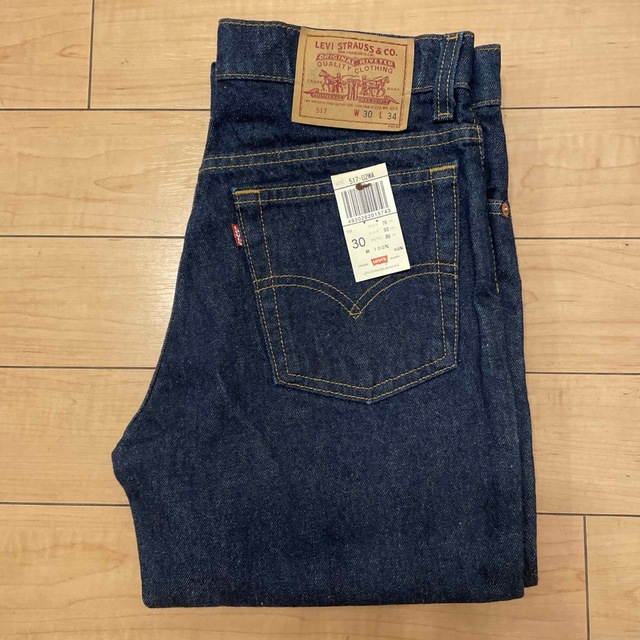 39s90s デッドストック 米国製 Levi's リーバイス 517 濃紺 デニム