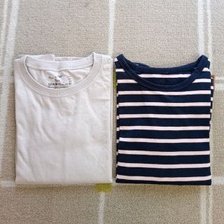 ムジルシリョウヒン(MUJI (無印良品))の140 長袖Tシャツ　無印良品とベルメゾン(Tシャツ/カットソー)