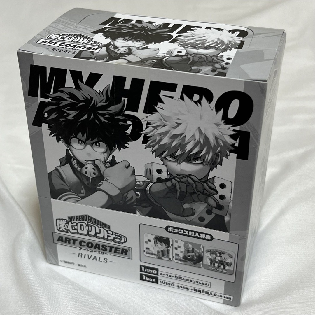 僕のヒーローアカデミア ヒロアカ アートコースター rivals BOX